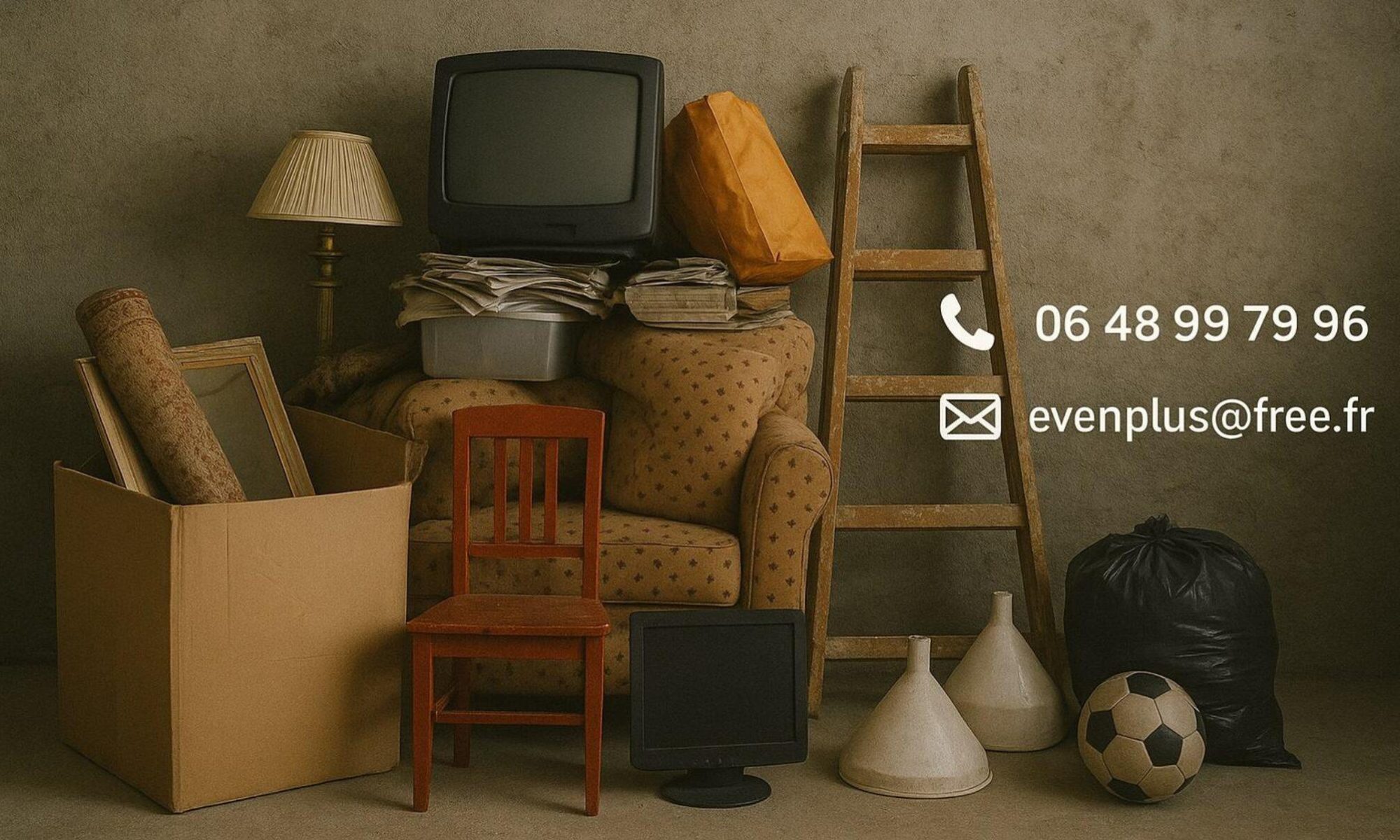 Le header de débarras 3000 Paris dans le 75